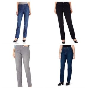 GLORIA VANDERBILT Straight Leg Jeans - Various Colors